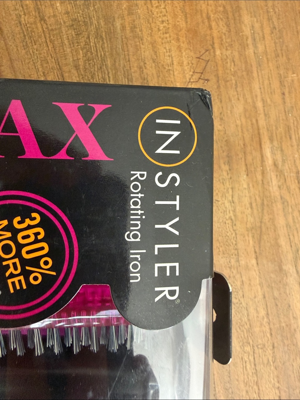 InStyler MAX Rotating Iron Hair Styler - Hot Pink - Picture 4 of 4